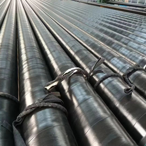 ท่อเหล็กเคลือบโพลีเอทิลีนสามชั้นความแข็งแรงสูง พร้อมความยาวตามสั่ง สำหรับการขนส่งในงานเหมือง - Product Image 1