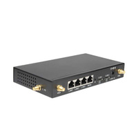 FTTH Router SIM ganda berkabel Mini, Router Broadband ROS 4-Port rumah