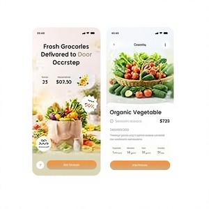 Desarrollo de Aplicaciones Móviles para Entrega de Comestibles con Pedidos en Línea, Pagos, Seguimiento en Tiempo Real y Entrega Rápida - Product Image 1