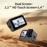Nueva Cámara Deportiva V11 con Pantalla Táctil de Doble Color, 5K HD, Resistente al Agua, Antivibración, para Ciclismo, 5k 60fps