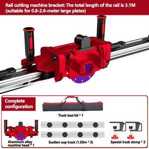 Macchina Tagliapiastrelle Multifunzione per Ceramica e Dekton, Taglio a 45 Gradi e Rettilineo, Macchina Manuale a Spinta con Guida - Product Image 6