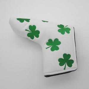 Synthetic Leather Clover Golf Blade <strong>Putter</strong> <strong>Cover</strong> - Product Image 2