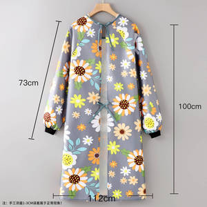 Tablier de <span class=keywords><strong>cuisine</strong></span> personnalisé avec logo, style jeune pour hommes, vêtements de travail, sur-vêtements pour femmes, nouveau modèle imperméable, anti-huile et anti-poussière - Product Image 4