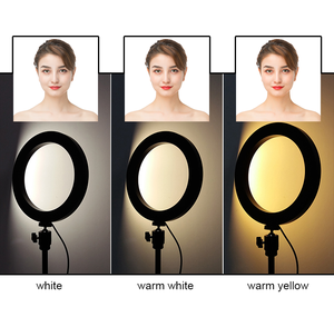 Leadingplus — éclairage annulaire Led 8 pouces, avec trépied, connexion USB, pour Selfie, maquillage, en direct, <span class=keywords><strong>Tik</strong></span> <span class=keywords><strong>Tok</strong></span> - Product Image 3