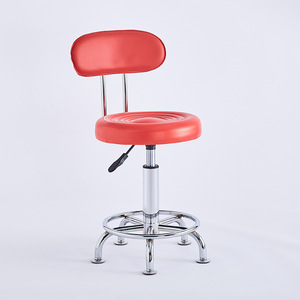 Sillas <span class=keywords><strong>de</strong></span> Salón <span class=keywords><strong>de</strong></span> Belleza al por Mayor, <span class=keywords><strong>Silla</strong></span> Giratoria con Ruedas y Elevación, Sillas Redondas Hechas a Mano <span class=keywords><strong>para</strong></span> Manicuristas con Respaldo - Product Image 2