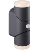 Nouvel arrivage de lampe murale à led pour l'extérieur Corps en aluminium moulé sous pression Lumière d'extérieur réglable