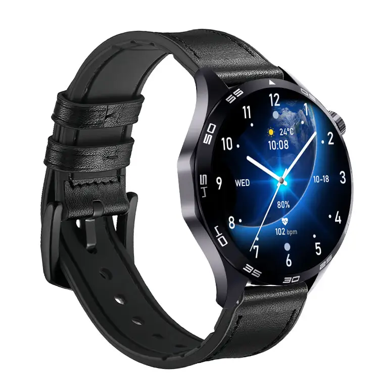 Smart Watch per affari sportivi WS26 orologio da polso uomo grande faccia cassa in metallo cofanetto WS-26 Smartwatch con cinturino in acciaio inossidabile