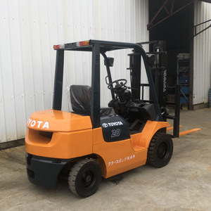 รถยกมือสอง 7FD20 โตโยต้า 2 ตัน ดีเซล เกียร์ธรรมดา นำเข้าจากญี่ปุ่น ยกสูง 3 เมตร - Product Image 4