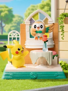 100% Originale Ufficiale Funism <span class=keywords><strong>Pokémon</strong></span> <span class=keywords><strong>Pikachu</strong></span> e i Suoi Amici Serie PVC Action Figure Blind Box Statuetta Giocattolo Pika - Product Image 5