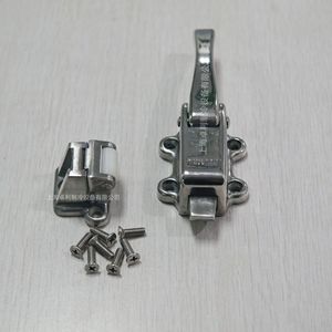 Poignée de porte de chambre froide en acier inoxydable CM-1500-LS pour serrure de sécurité de chambre réfrigérée - Product Image 2