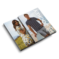 Service d'impression personnalisé Impression de catalogue de brochures de magazines en couleur