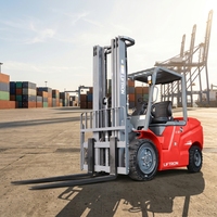Solution logistique pour la distribution de matériaux lourds, chariot élévateur à contrepoids électrique Liftron CPD30L