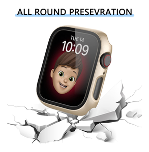 2 in 1 360 Degree Full Watch <b>Glass</b> Cover Watch Screen <b>Protector</b> case - Product Image 2