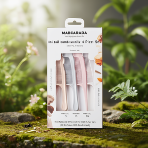ミニテールコーム 4本セット 日常のヘアケア用 米エキス配合 全肌質対応 - Product Image 3