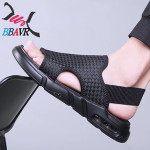 Mens Outdoor <b>Summer</b> Sandals, Fashion air Cushion Lightweight Walking Sandals for Men <b>Summer</b> Beach <b>slippers</b> - Product Image 3