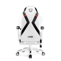Chaise DIABLO X-horn 2.0 blanc noir ordinateur de bureau Pc E-Sports jeu course dossier réglable pivotant ergonomique ascenseur chaise de jeu