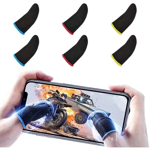 Breathable Beehive Sweat-proof Professional Touch Screen Thumbs Finger Sleeve for Pubg Mobile Phone Game Gaming