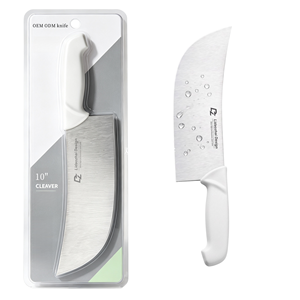 Cuchillo para cortar de acero inoxidable con mango de PP, material engrosado, para uso doméstico en la cocina. Suministro directo de fábrica. OEM - Product Image 1