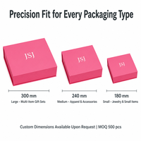 Boîte magnétique rose bonbon de luxe avec insert en papier pour emballage cosmétique haut de gamme et étui de vente au détail pour boutiques