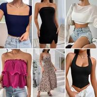 Nouvel arrivage 2025 – Vêtements pour femmes : Robes, Maillots de bain, Hauts, Vêtements en vrac, Lots de vêtements, Robes décontractées, Hauts – Stock de prêt-à-porter