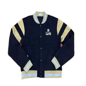 Высококачественная унисекс Повседневная бейсбольная куртка с графическим принтом, настраиваемая спортивная одежда с пользовательским логотипом для мужчин - Product Image 2