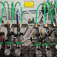 Machine d'essai d'endurance des injecteurs diesel Common Rail BC-NJ avec test de 8 injecteurs