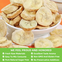 SAIYANG Gedroogd Fruit Groothandelsprijs Gedroogde Fruit Snacks FD Bananenplakjes Gedroogde Bananenplakjes