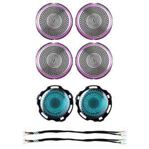 ฝาครอบลำโพงระดับกลางแบบหรูหราไฟสร้างบรรยากาศสำหรับ Mercedes Benz GLC C C-Class X253 W205 2015-2021 - Product Image 2