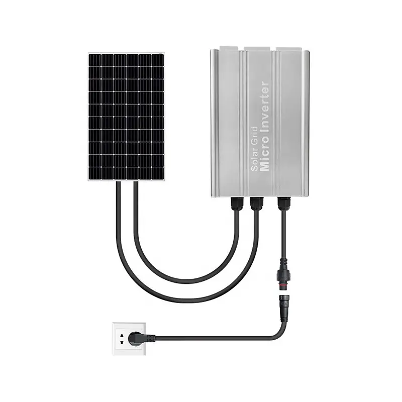 Fabriek Mppt Solar On-Grid Tie Omvormers 120W-700W Ip65 Pv Systeem Grid Tie Omvormer Micro Inverter Inverter Inversor Micro Krachtcentrales