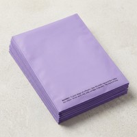Bolsa de Plástico con Cierre Hermético, Personalizable con Logotipo, Ligera, Mate, para Ropa Interior, Calcetines y Accesorios, al por Mayor