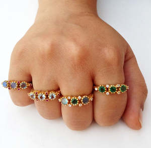 Argent sterling 925 plaqué or fournisseur grossiste sur mesure fait à la main pas cher unisexe bas quantité minimale de commande à la mode éternité vermeil bagues fines - Product Image 4