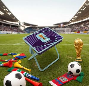 Chaise pliante en aluminium <span class=keywords><strong>FIFA</strong></span> 2026 avec sac de transport – Siège portable pour stade, jardin, camping et événements sportifs - Product Image 5