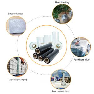 効果的なアイテムをカバーするためのジャンボロールLLDPEプラスチックフィルムストレッチパッケージラッピング - Product Image 4