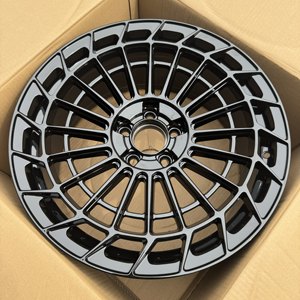 Jantes noires 5x112 de 19 pouces, jantes décalées pour voitures particulières, moyeux de roues pour <span class=keywords><strong>Mercedes</strong></span> W221 W222 W223 W212 W213 W214 - Product Image 2