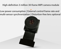 Module de caméra MIPI haute définition 3MP à faible consommation d'énergie pour contrôle d'accès par reconnaissance faciale SC3336, 20 broches