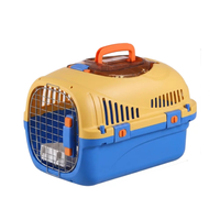 Cage de transport rigide légère et portable pour animaux de compagnie, capacité 5 kg, pour chats et chiens, gain de place, pour fournitures pour animaux de compagnie