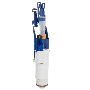 Válvula de llenado para Oli74 Evo Oli80 con mango azul y cuerpo blanco para uso industrial - Product Image 1