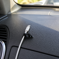 Organisateur de câbles multifonctionnel OEM pour voiture : gestion des câbles de téléphone portable, écouteurs et chargeurs
