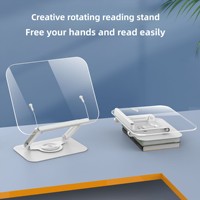 Support pour tablette iPad pour enfants en acrylique, rotatif à 360 degrés, pliable, réglable en hauteur, modèle exclusif R54