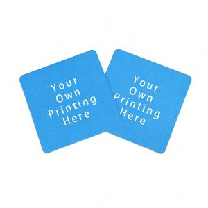 Absorbent Cup <b>Mat</b> Set Personalized Logo Custom Print Cheap <b>Bar</b> Beer Coasters for Drink Coffee - Product Image 2