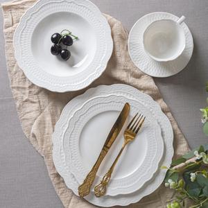 P & T Luxury White Ceramic <span class=keywords><strong>Ramen</strong></span> Bowl Horeca Juego de vajilla Vajilla Premium para el hogar o la cocina Platos y cuencos al por mayor - Product Image 6