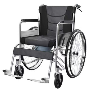 Silla de Ruedas Plegable Ligera Guanlan de 25 cm, Ayuda de Movilidad Manual Compacta para Viajes de Personas Mayores - Product Image 2