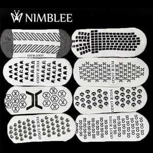Gran Venta Calcetines Deportivos Antideslizantes de Alta Calidad con Agarre para Fútbol y Logo Personalizado - Product Image 3