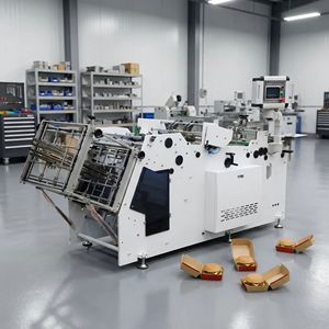 Machine automatique électrique pour boîtes à hamburgers 3A-800-4 avec PLC (4 servomoteurs) - Product Image 1