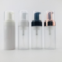 Flacon pulvérisateur en mousse PET pour nettoyant visage, emballage cosmétique, 100 ml, 120 ml, 150 ml, 200 ml, givré
