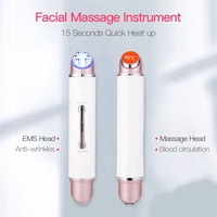 Rimpel Remover Elektrische Trillingen Oog Massager Anti-Wallen Gezicht Lift Schoonheid Tool Handheld Mini Vibrerende Eye Massage Pen