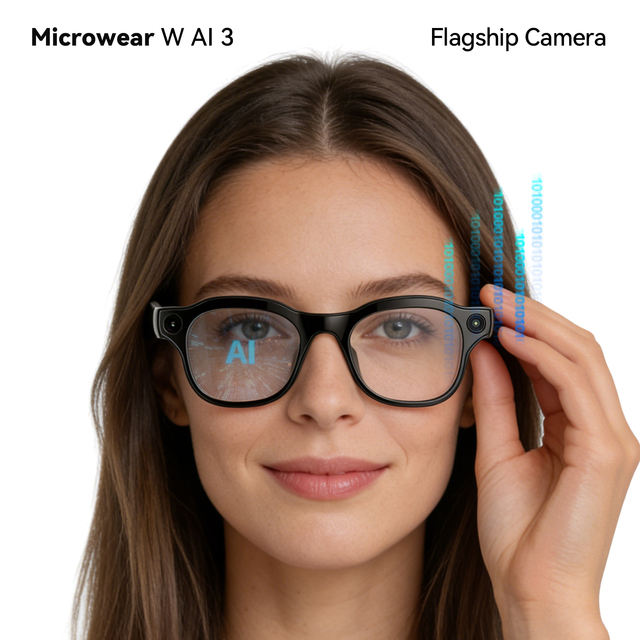 Multifunctional AI Smart Glasses for 13MP Camera 1200p Video AI Translation Stereo Call Outdoor Sports Casual