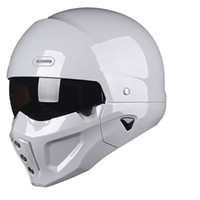 Casque de moto et de scooter modulaire unisexe en ABS style samouraï, multicolore, protection pour la conduite en extérieur