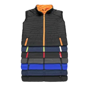 Gilet trapuntato riciclato, merchandising sostenibile - Product Image 1