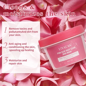 <span class=keywords><strong>Set</strong></span> <span class=keywords><strong>regalo</strong></span> di <span class=keywords><strong>natale</strong></span> personalizzato per la pulizia del viso di pelle liscia piante organiche Bentonite caolino argilla <span class=keywords><strong>Set</strong></span> maschera - Product Image 3